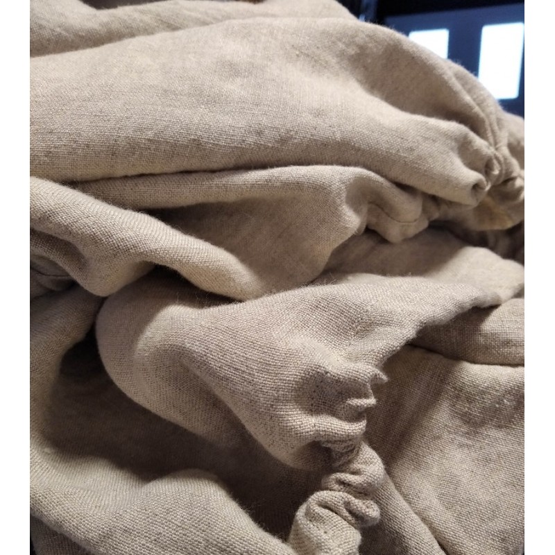 Textiles anciens Art déco draps en lin