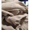 Drap-housse PUR LIN naturel brut lavé sans teinture
