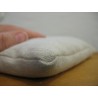 Coussin végétal en pur lin brun