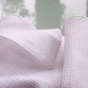 Serviette en nid d'abeille blanc pur lin fabriqué en Europe