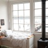 Housse de couette blanche en pur lin