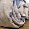 Drap plat en pur lin naturel lavé