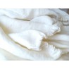 Drap housse en chanvre ivoire fabriqué en France