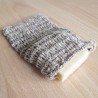 Sachet à savon en ortie crochetée
