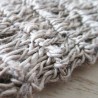 Gant et sachet à savon en ortie crochetée pour nettoyer le corps