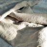 Housse de couette en lin naturel non teint