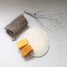 Pad en loofa pour le gommage de la peau