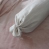 Traversin en pur tissu de chanvre naturel