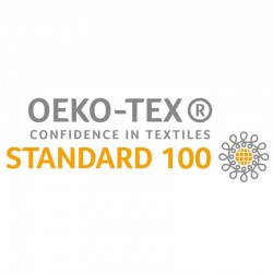 Certification Oeko-tex tissu lin bleu