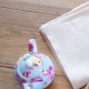 Serviette de table en chanvre couleur crème