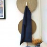 Torchon en lin bleu Made in France