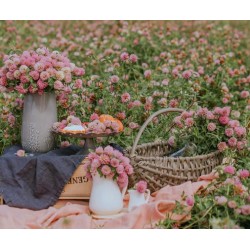 Serviette de table en pur lin gris et fin de France