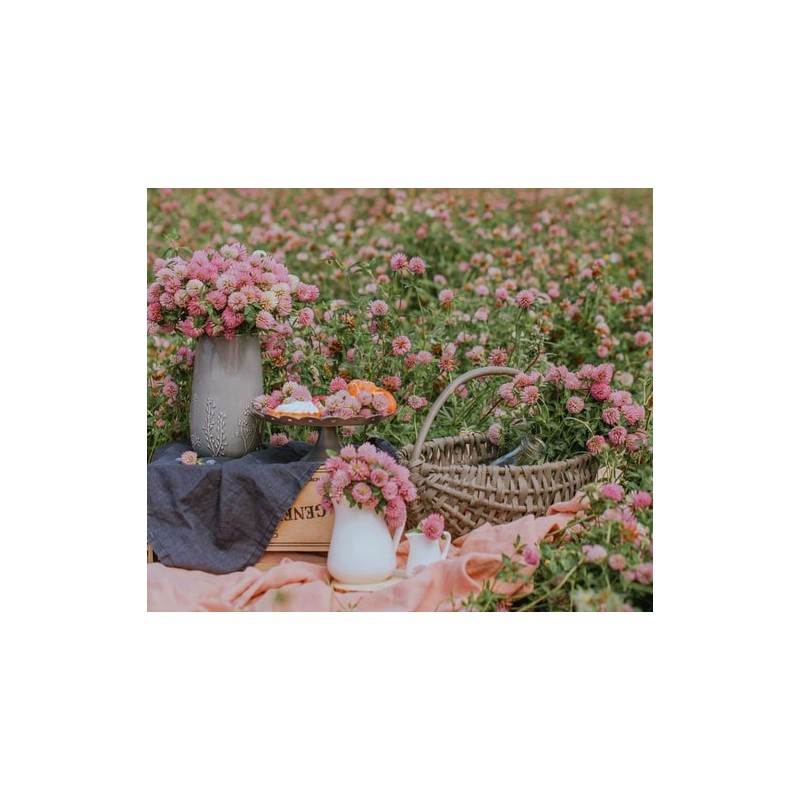 Serviette de table en pur lin gris et fin de France