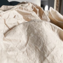 Tissu de Drap en métis écru sans broderie