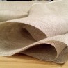 Coupon de voile de lin naturel