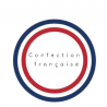 Cocarde de confection française de notre linge de maison