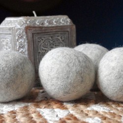 Boule de laine pour séchage du linge