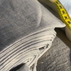 Tissu en pur chanvre non teint en grande largeur