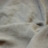 Drap plat chanvre naturel confectionné en France avec un tissu européen