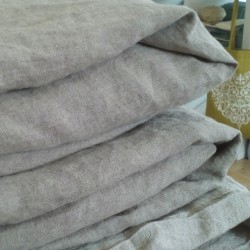 Housse de couette en pur chanvre naturel