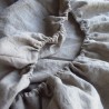 Drap-housse en pur chanvre naturel avec élastique