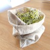 Sac de germination en chanvre couleur sable