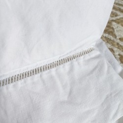 Drap blanc en métis