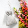 Sac de germination en tissu de lin naturel