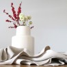 Serviette de table en pur lin naturel