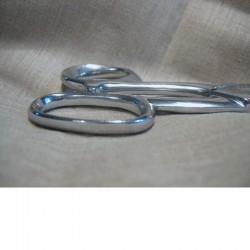 Coupons de tissu en pur chanvre naturel grège