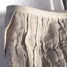 Essuie-main en lin naturel sans teinture et plissé