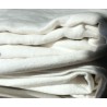 Tissu 100 % chanvre blanc