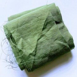 Coupon de tissu en pur lin...