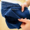 Tissu de nos draps en lin Bohemeria