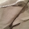 Coupons de tissu 100 % lin naturel grège lavé