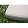 Drap-housse pour bébé en pur lin naturel fabriqué en France
