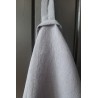 Torchon en pur lin gris